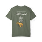 Walk Slow Stay Wild Bear Tee