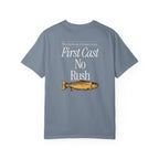 First Cast No Rush Fishing Tee