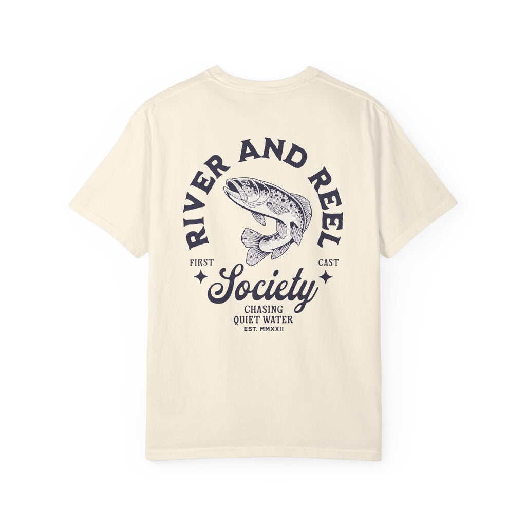 River and Reel Society Fishing Tee
