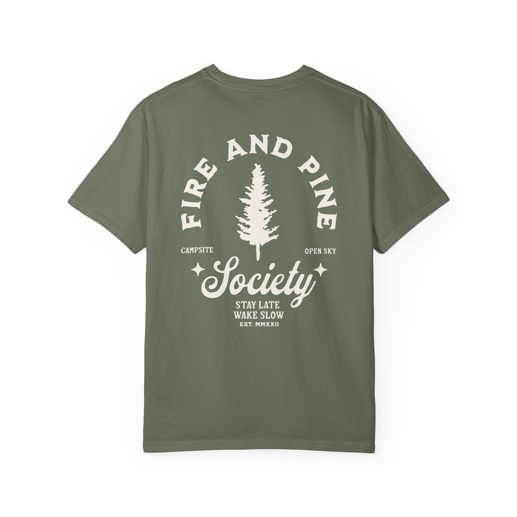 Fire and Pine Society Tee