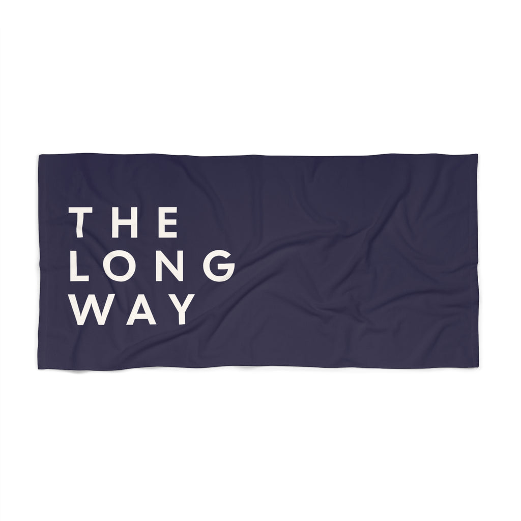 The Long Way Beach Towel | 30" x 60"
