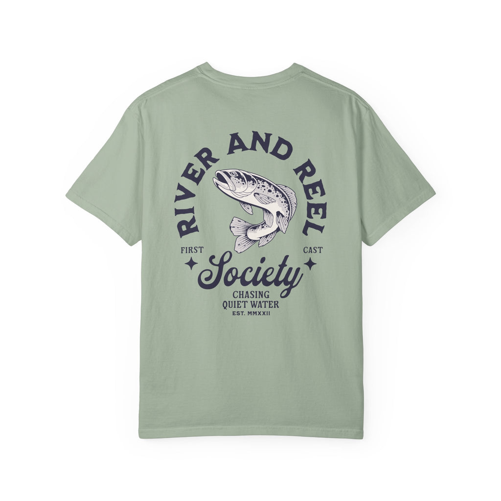 River and Reel Society Fishing Tee