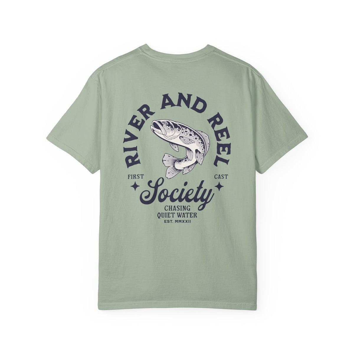 River and Reel Society Fishing Tee