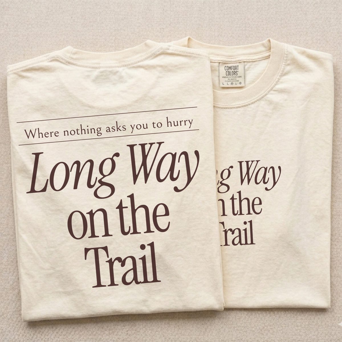 Long Way on the Trail Tee