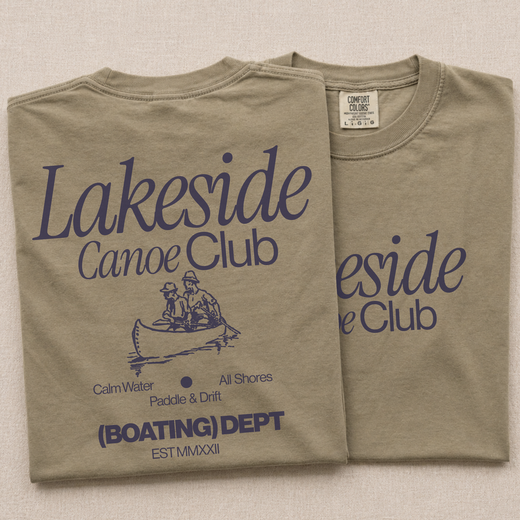 Lakeside Canoe Club Tee