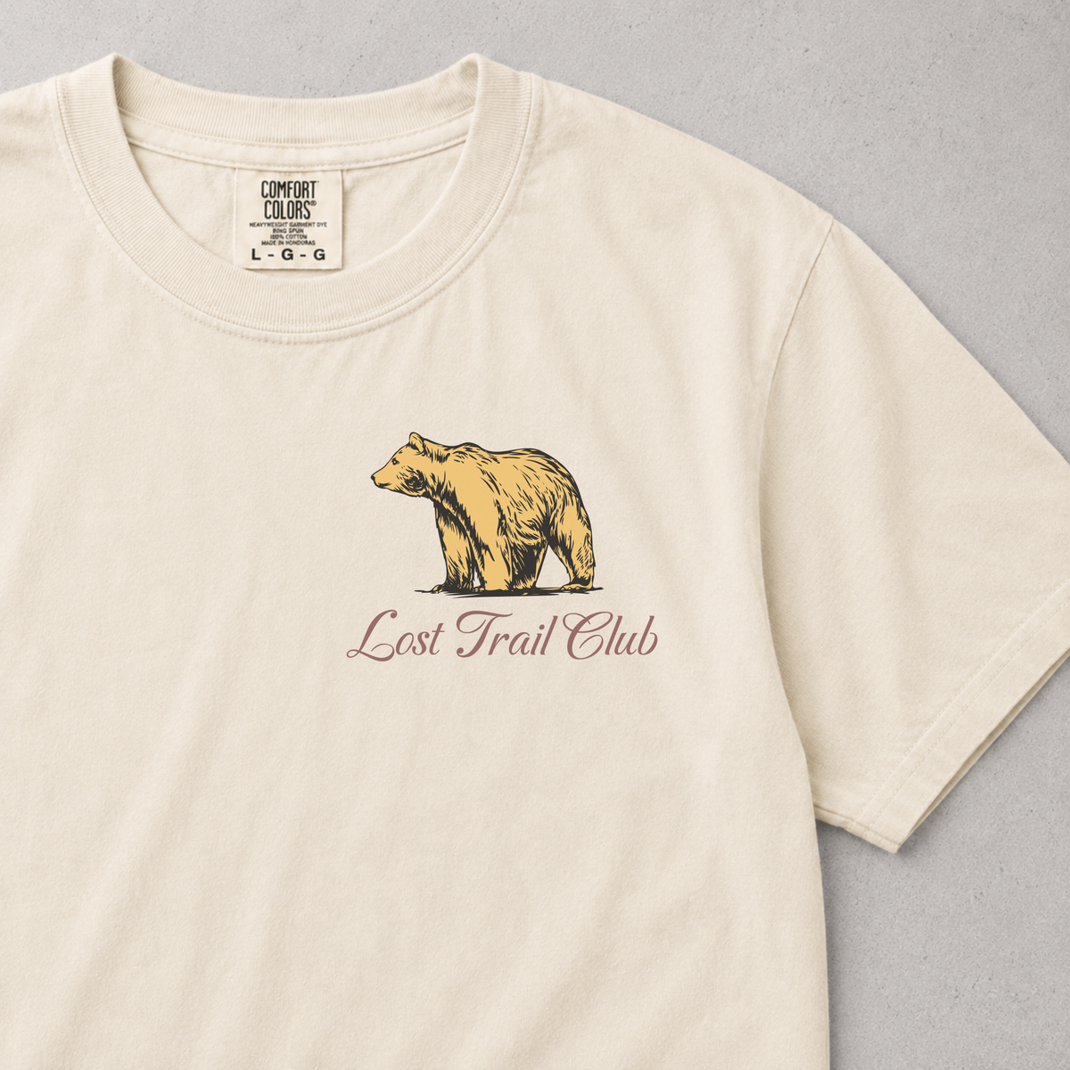 Lost Trail Club Bear Essential Tee