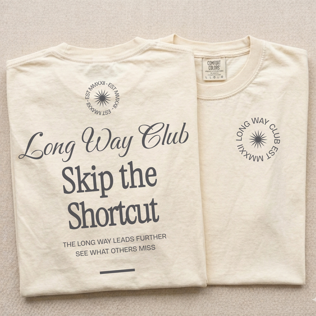 Long Way Club Tee