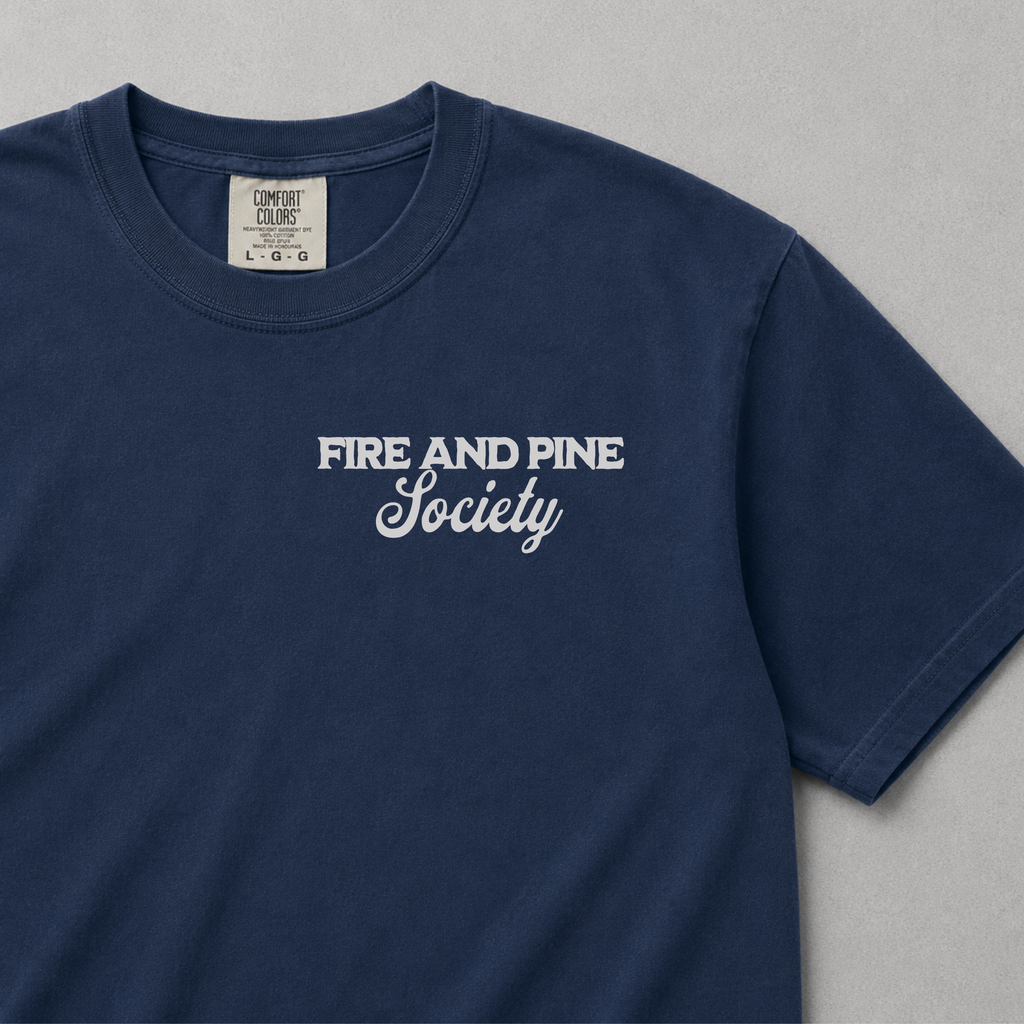 Fire and Pine Society Tee