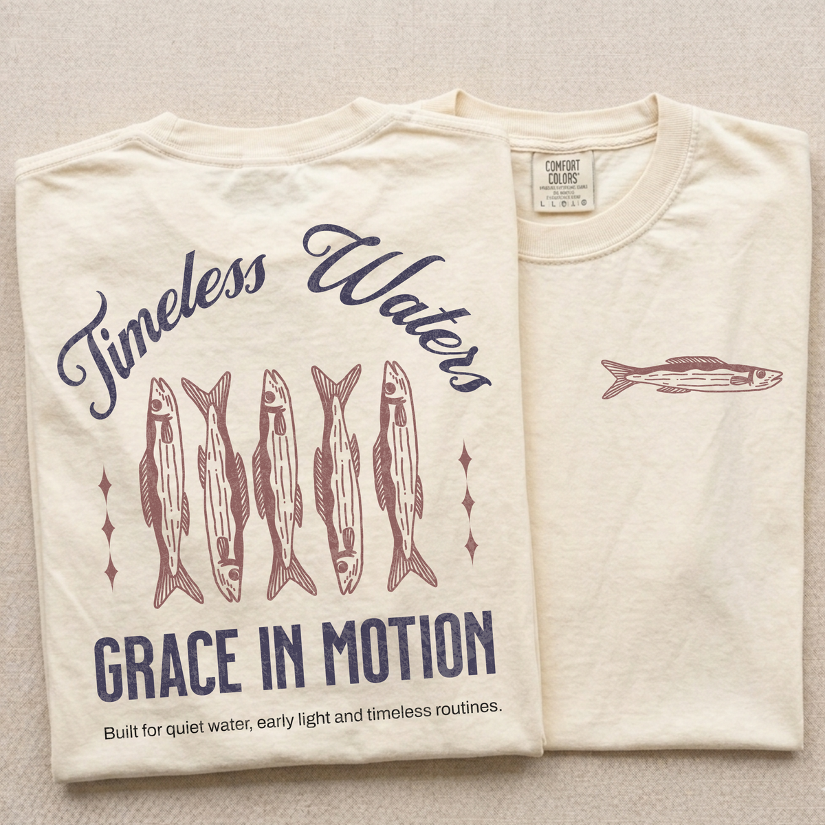 Timeless Waters Fishing Tee