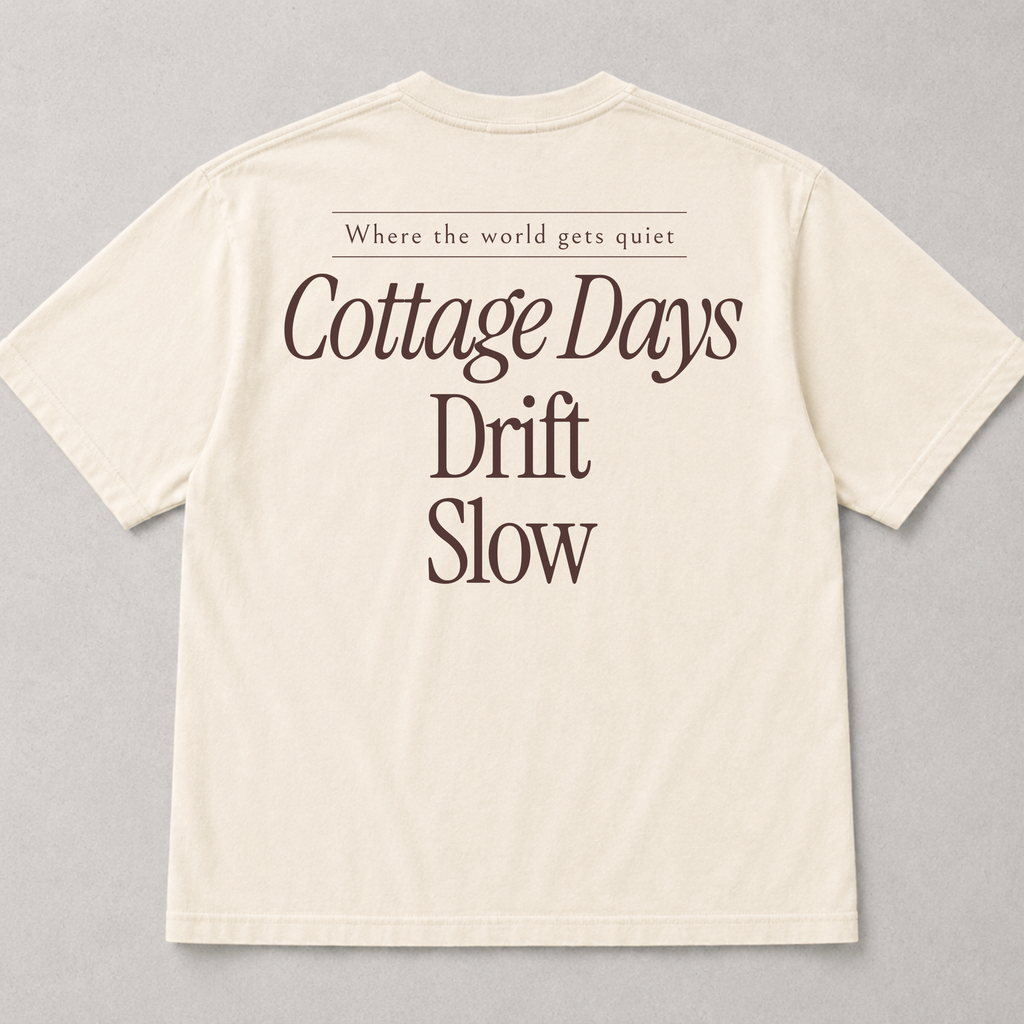 Cottage Days Drift Slow Tee