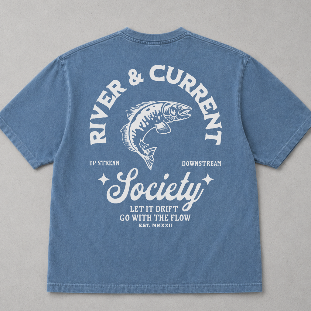 River and Current Society River Life Tee