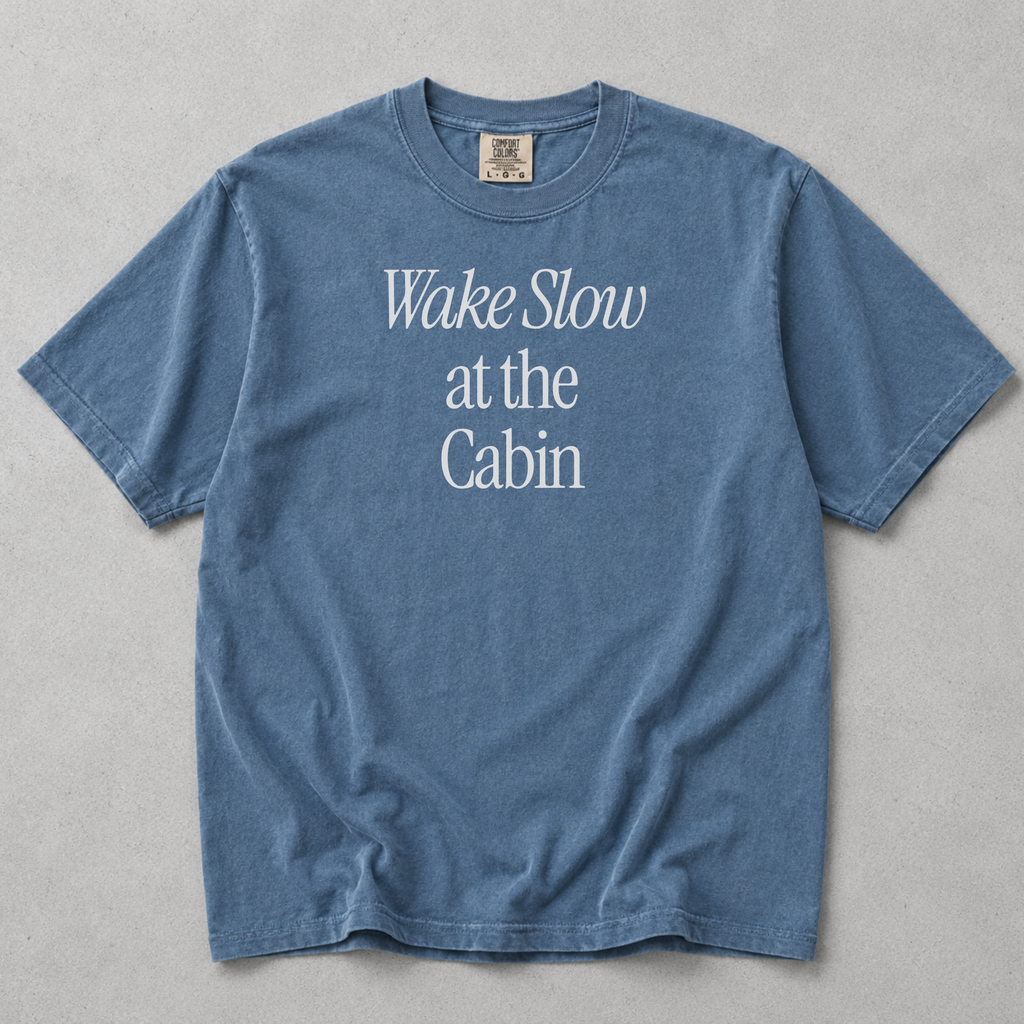 Wake Slow Tee