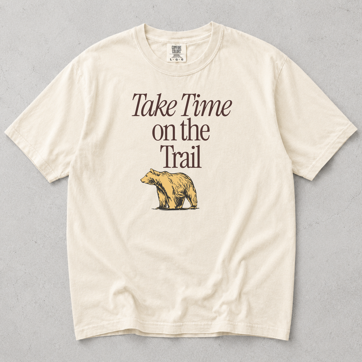 Take Time on the Trail Bear Tee