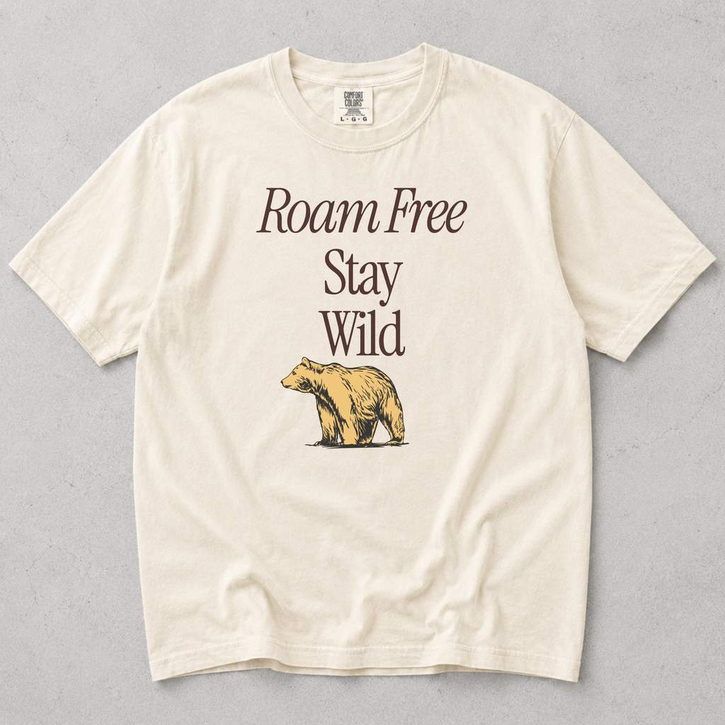 Roam Free Stay Wild Tee
