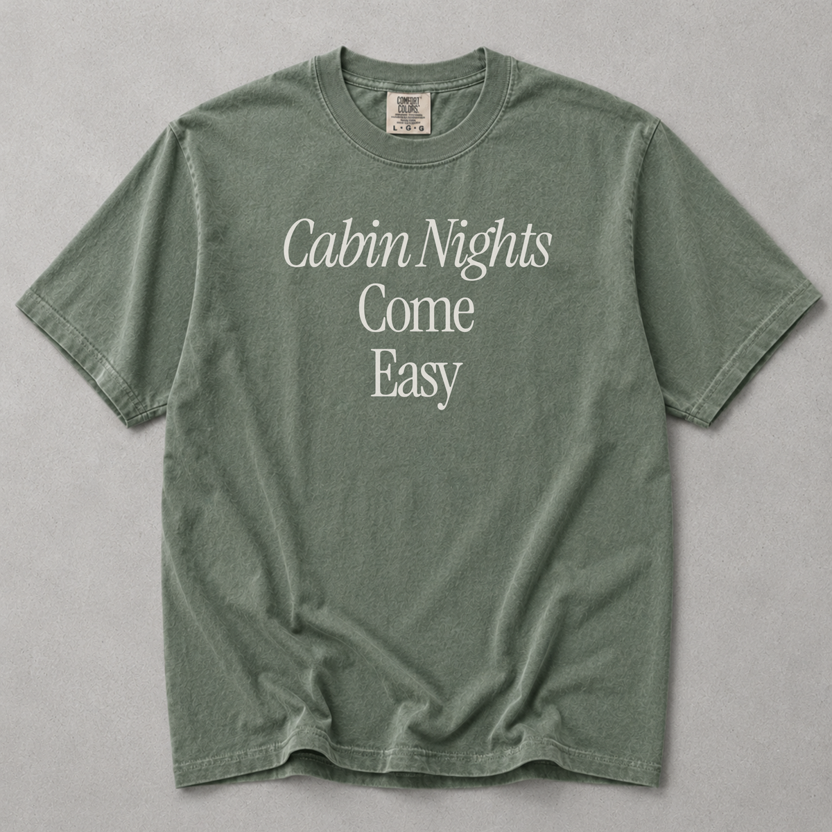 Cabin Nights Come Easy Tee