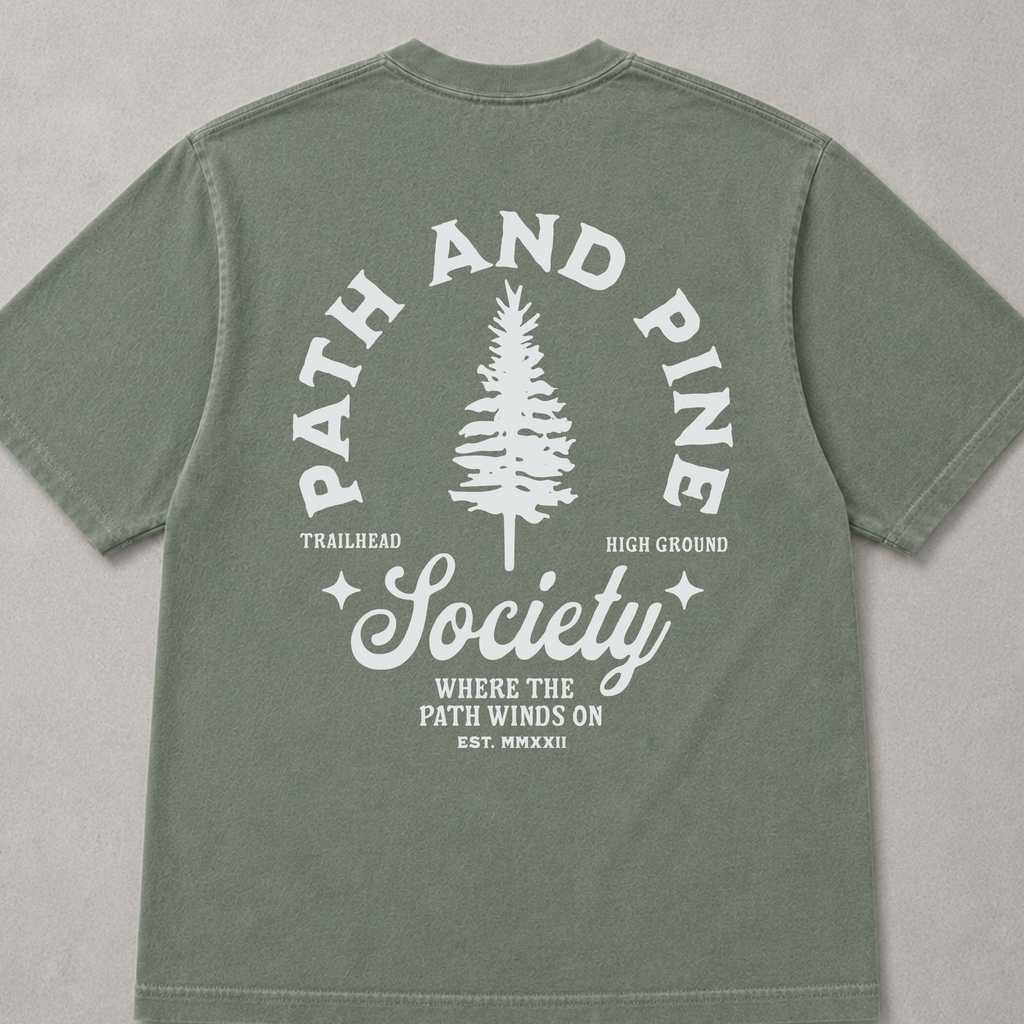 Path and Pine Society Tee