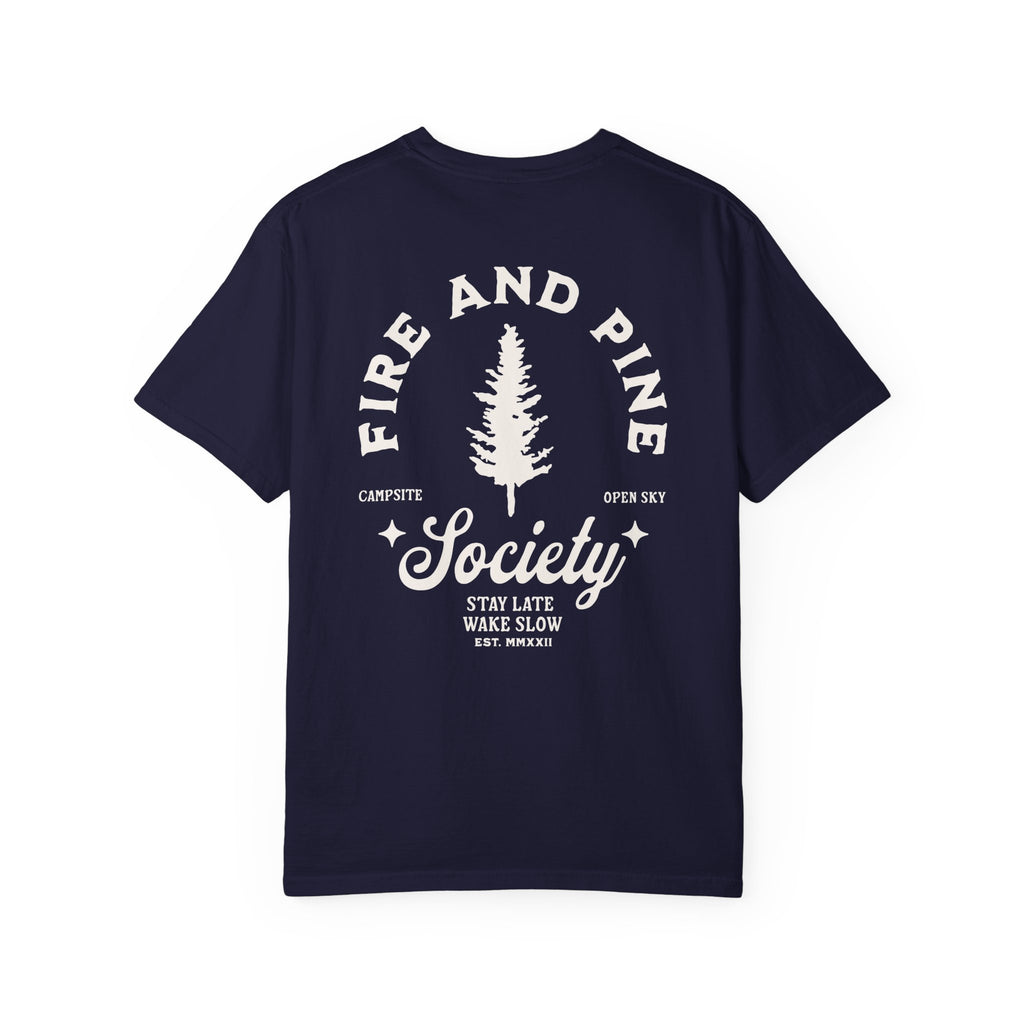 Fire and Pine Society Tee