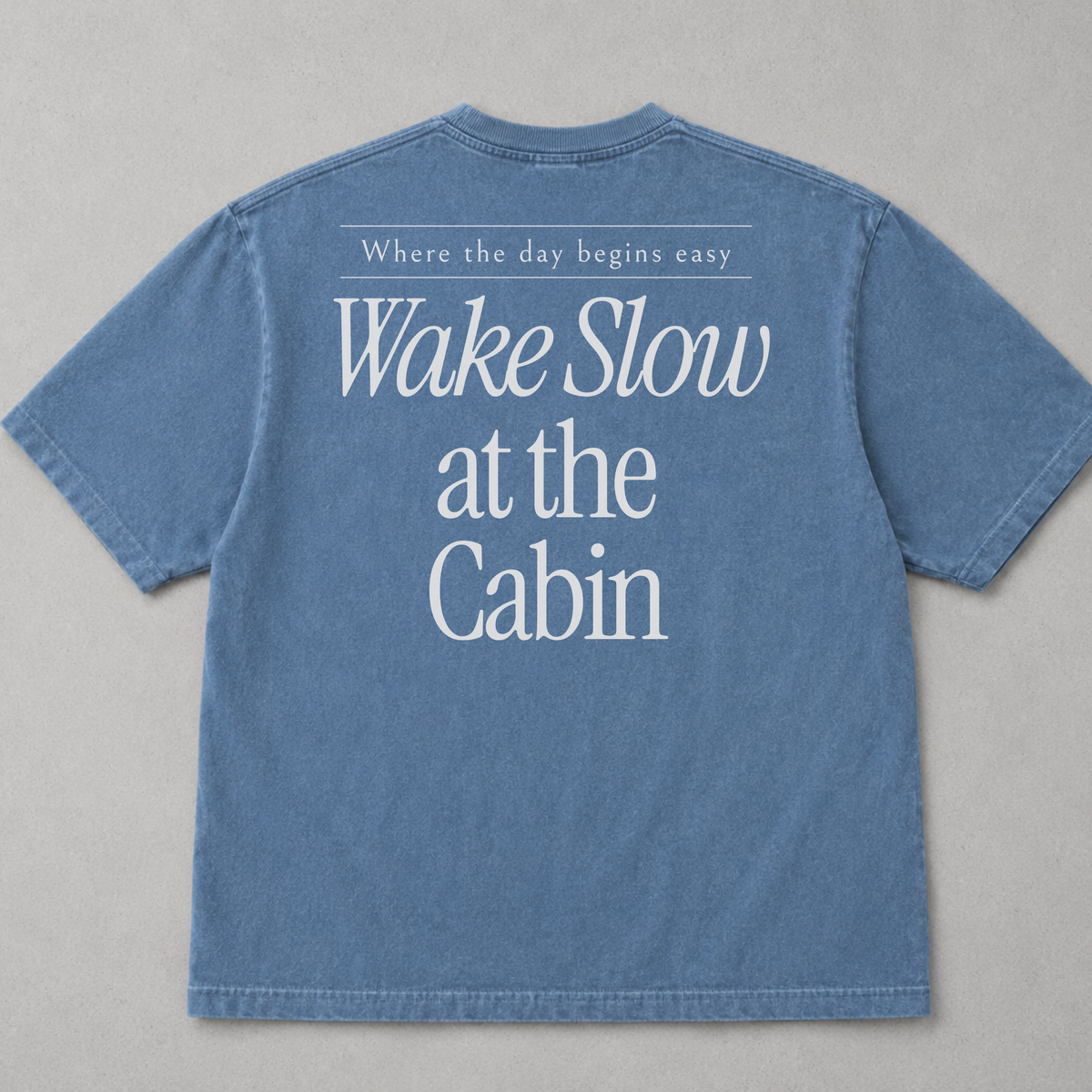 Wake Slow Tee