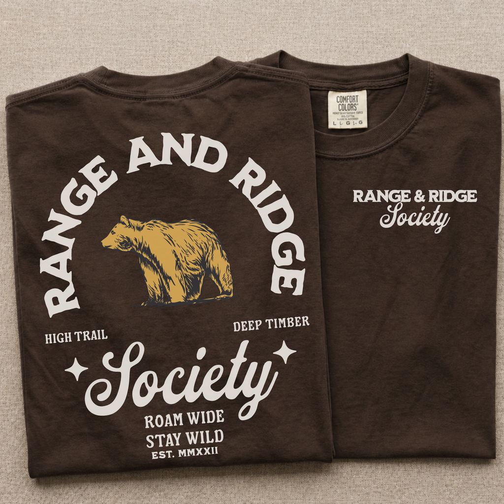 Range and Ridge Society Tee