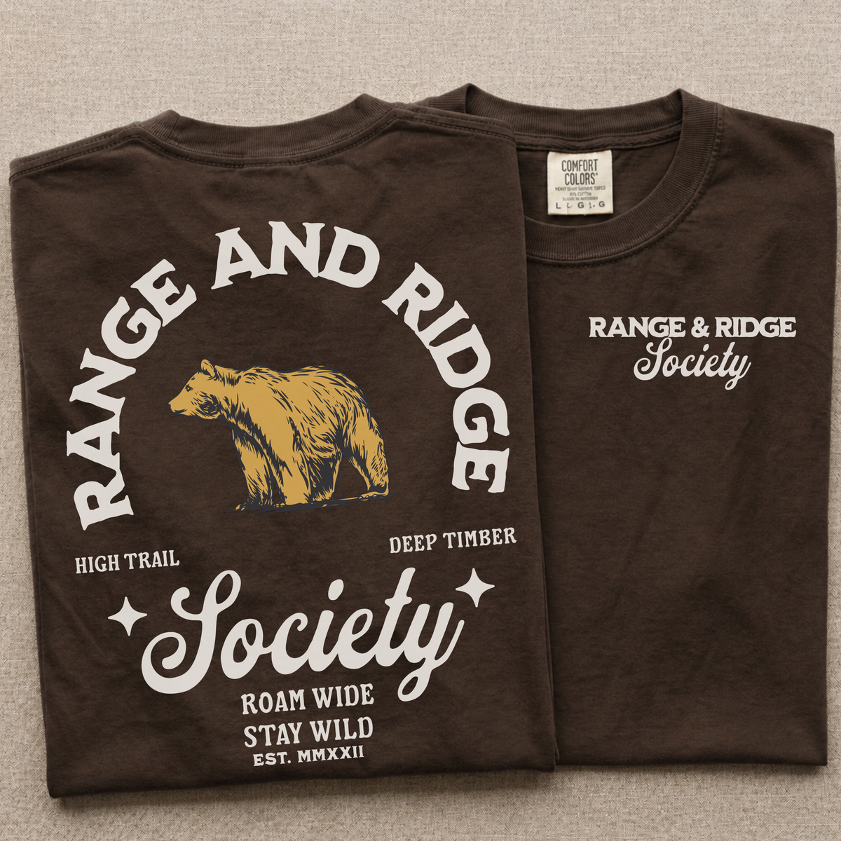 Range and Ridge Society Tee