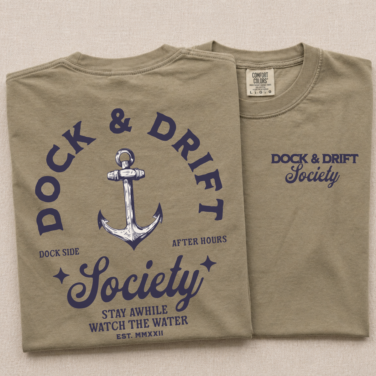 Dock and Drift Society Tee