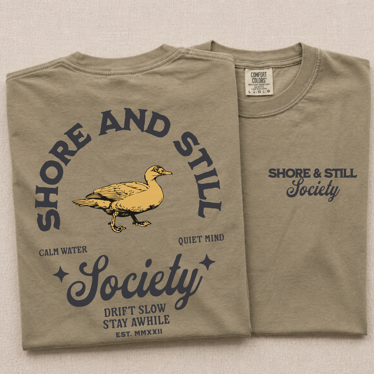 Shore and Still Society Tee