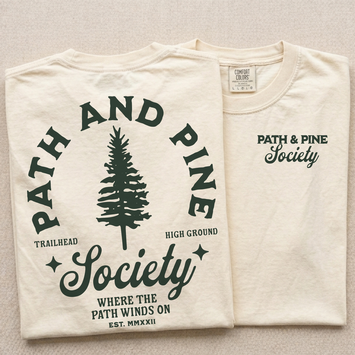 Path and Pine Society Tee