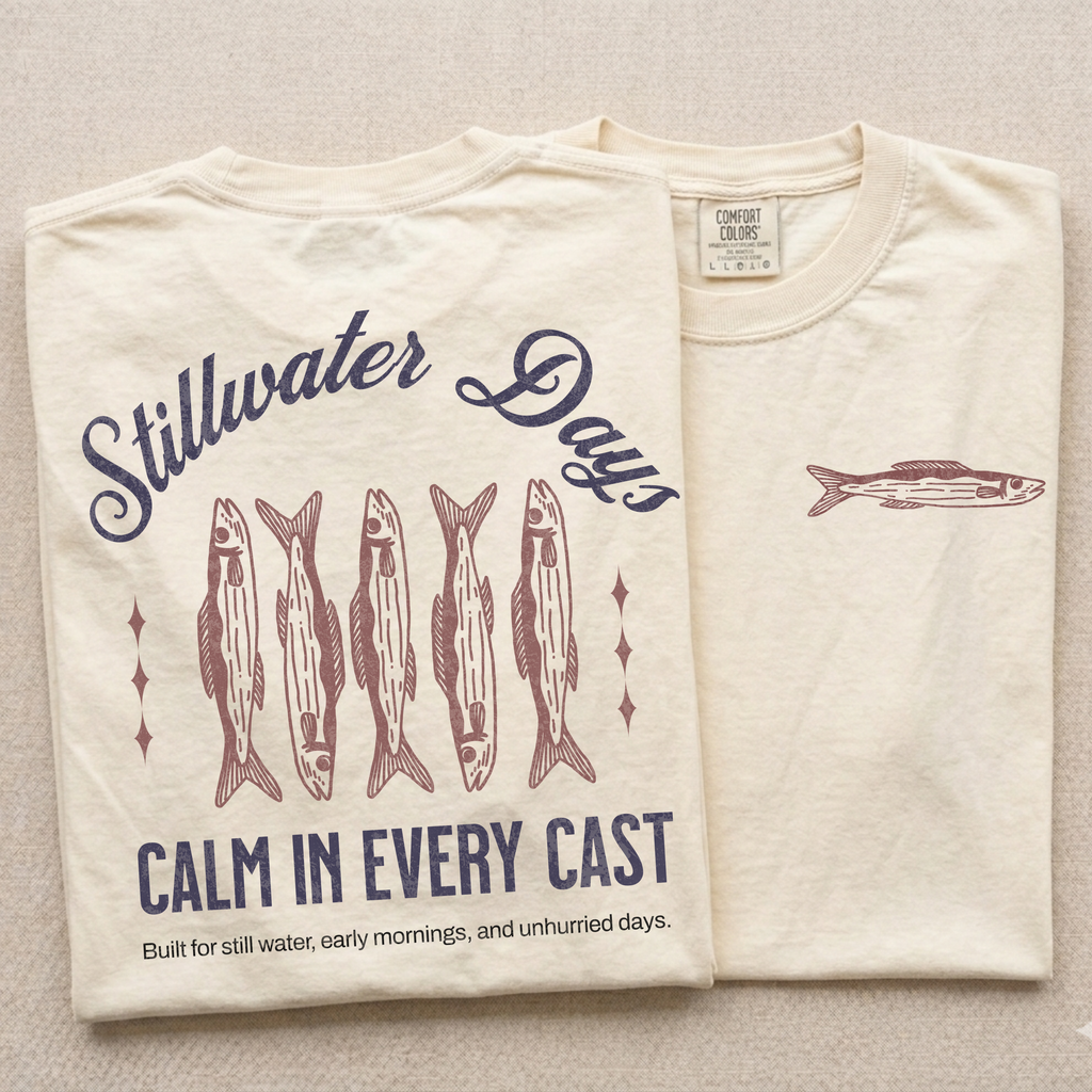 Stillwater Days Calm Cast Tee