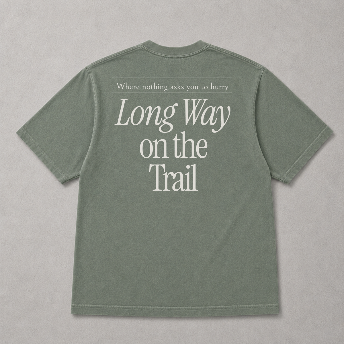 Long Way on the Trail Tee