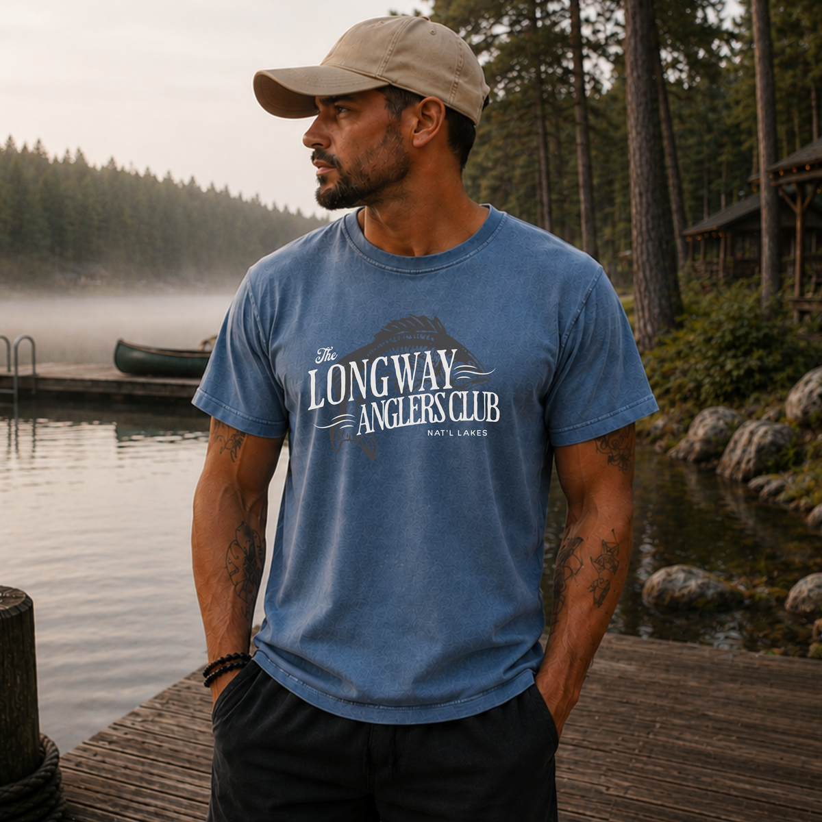 National Lakes Anglers Tee