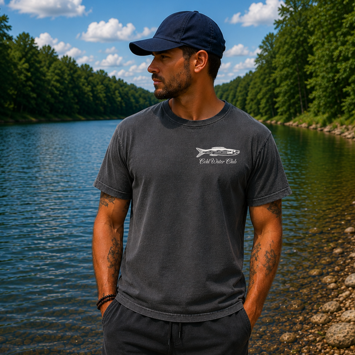 Cold Water Club Lake Life Essential Tee