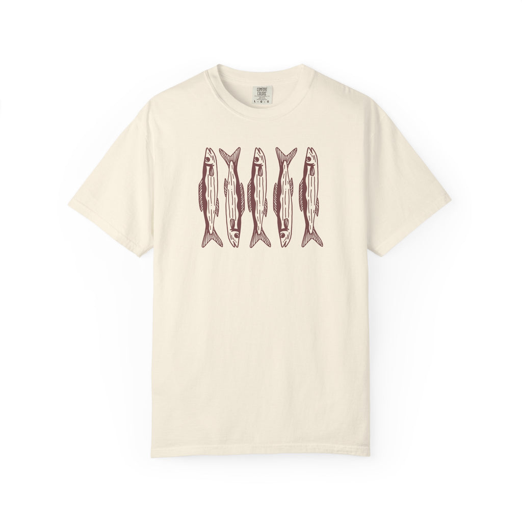 Fresh Catch Vintage Fish Print Tee