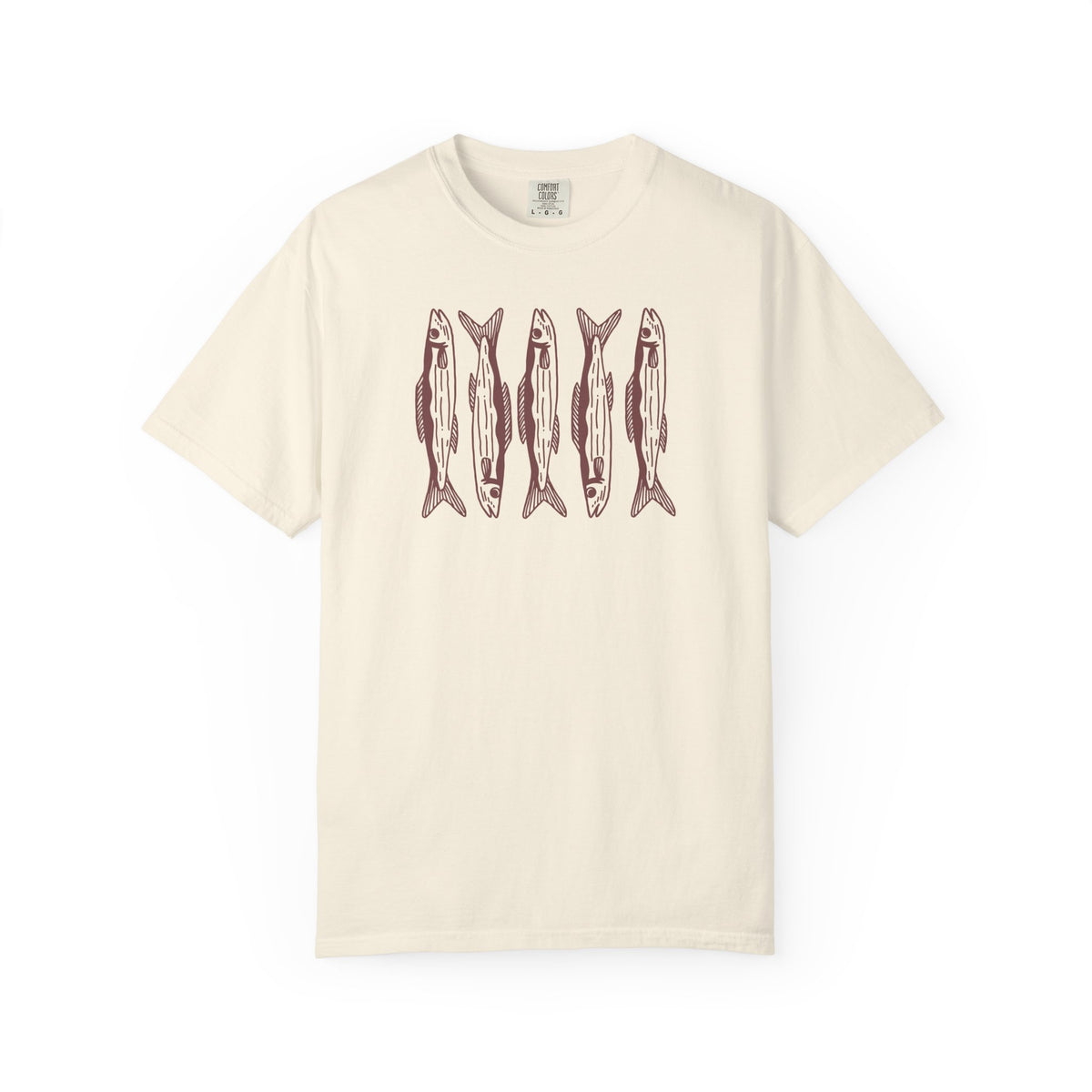 Fresh Catch Vintage Fish Print Tee