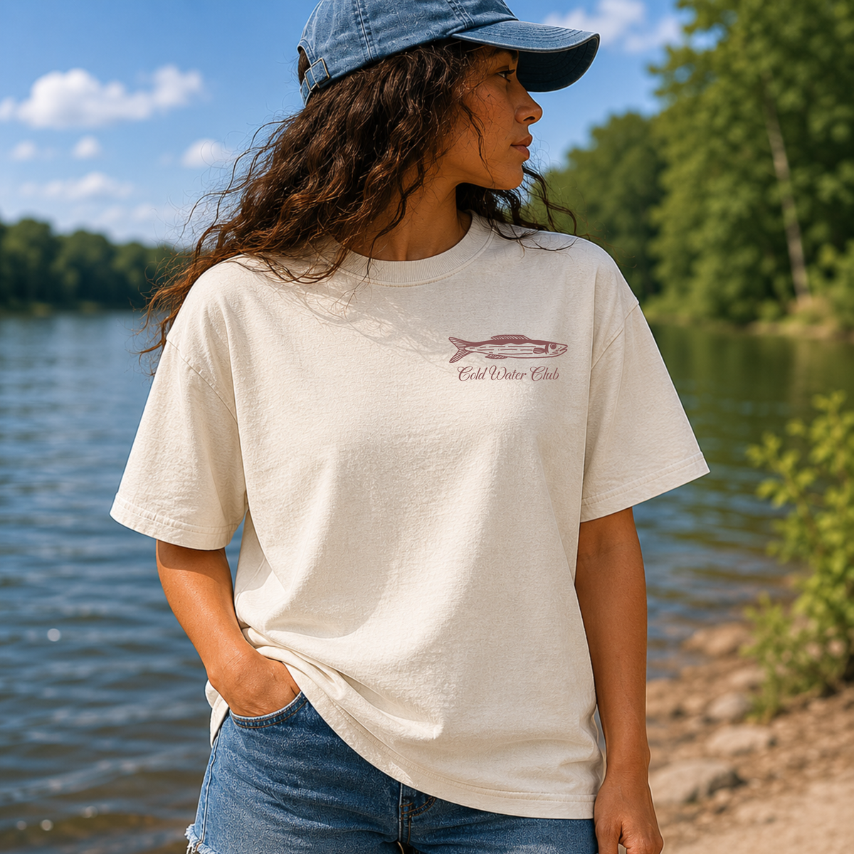 Cold Water Club Lake Life Essential Tee