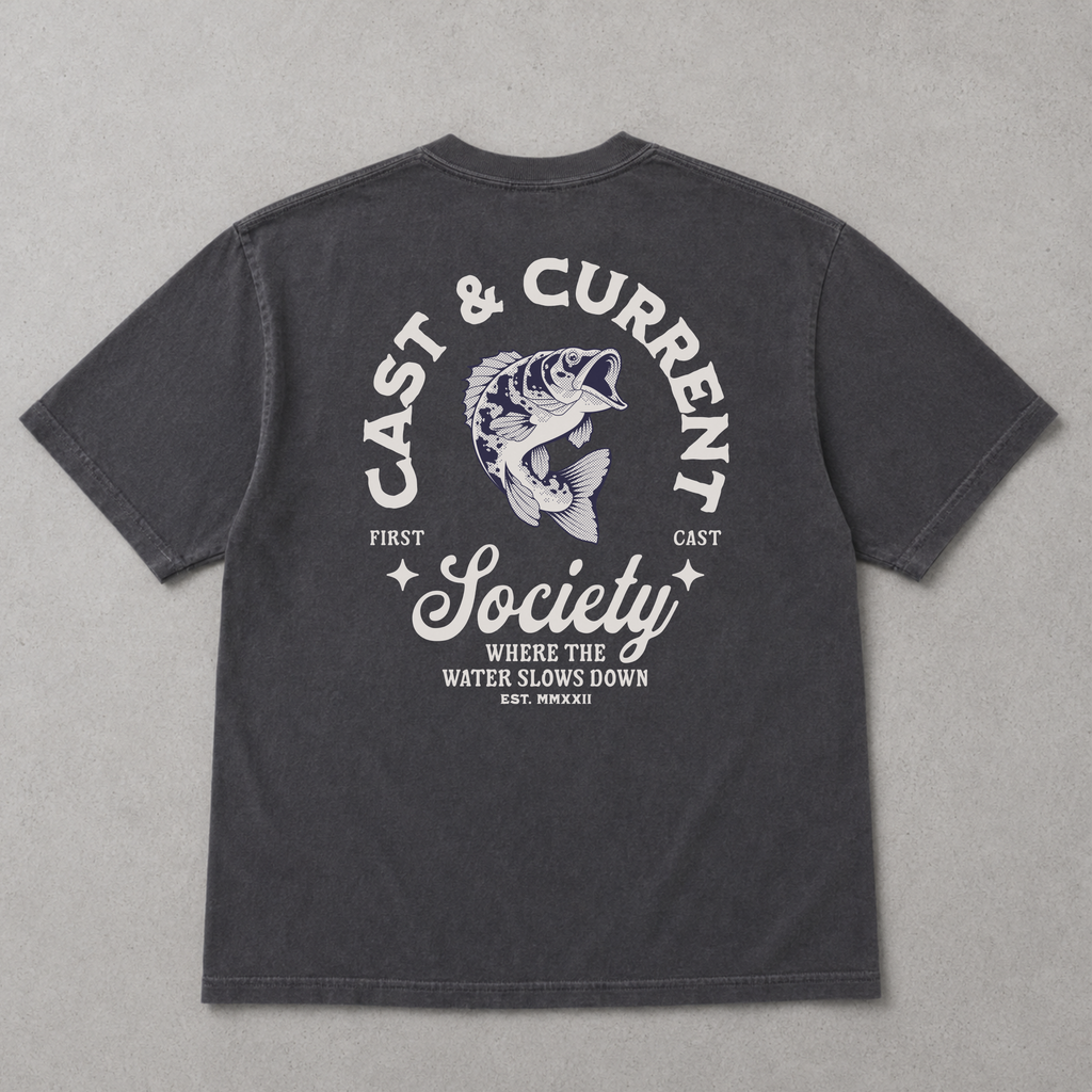 Cast and Current Society Tee