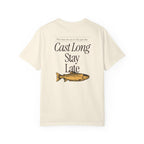 Cast Long Stay Late Fishing Tee