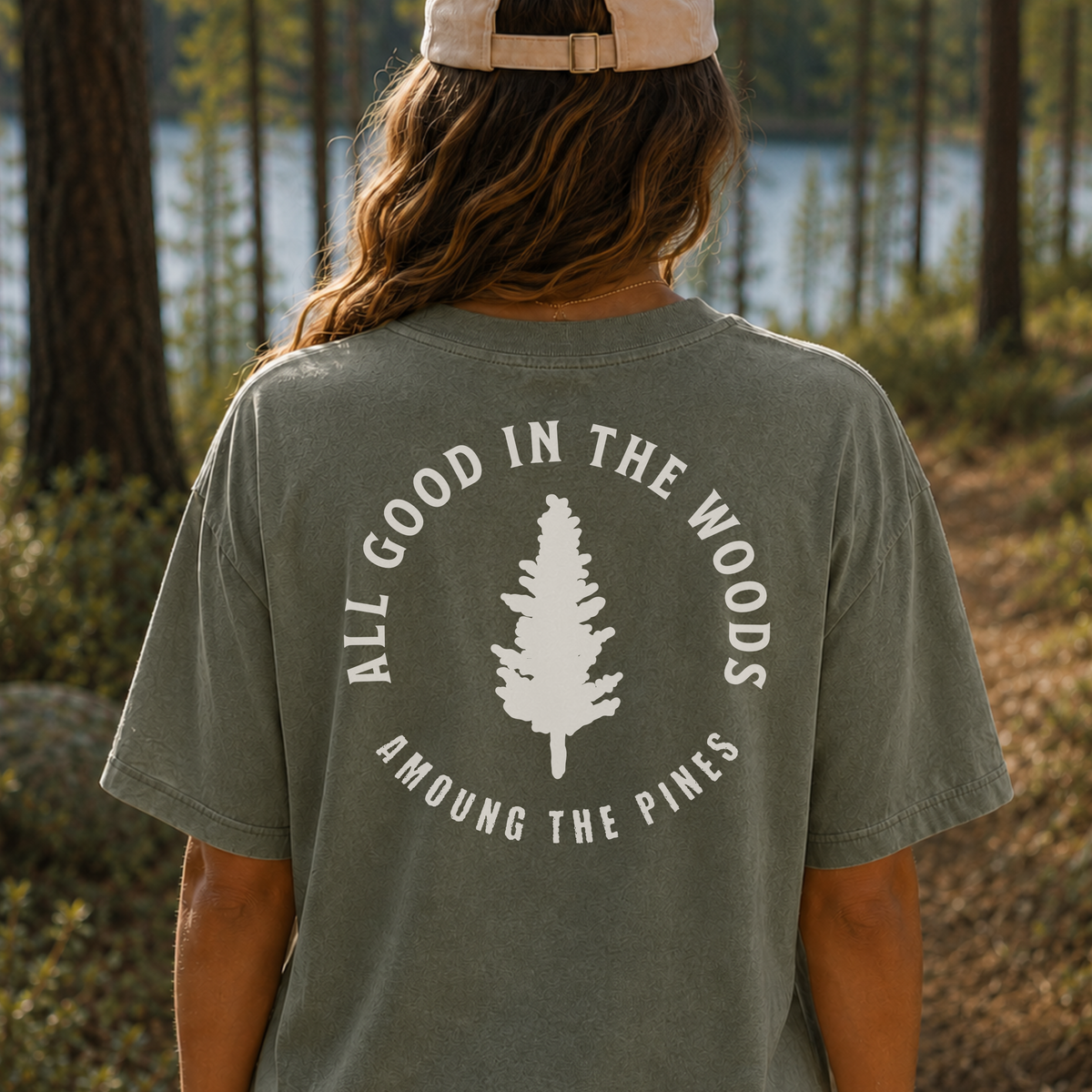 All Good in the Woods Tee