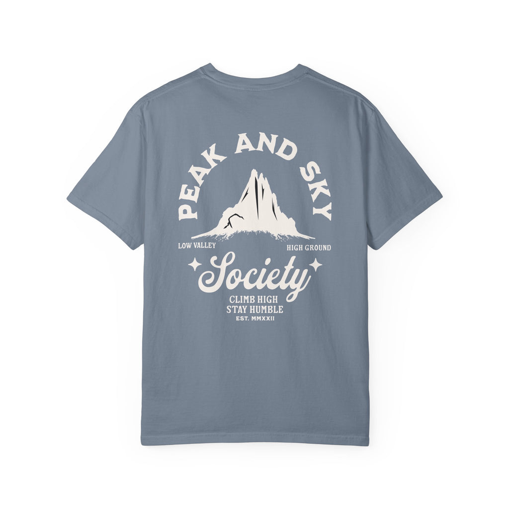 Peak and Sky Society Tee