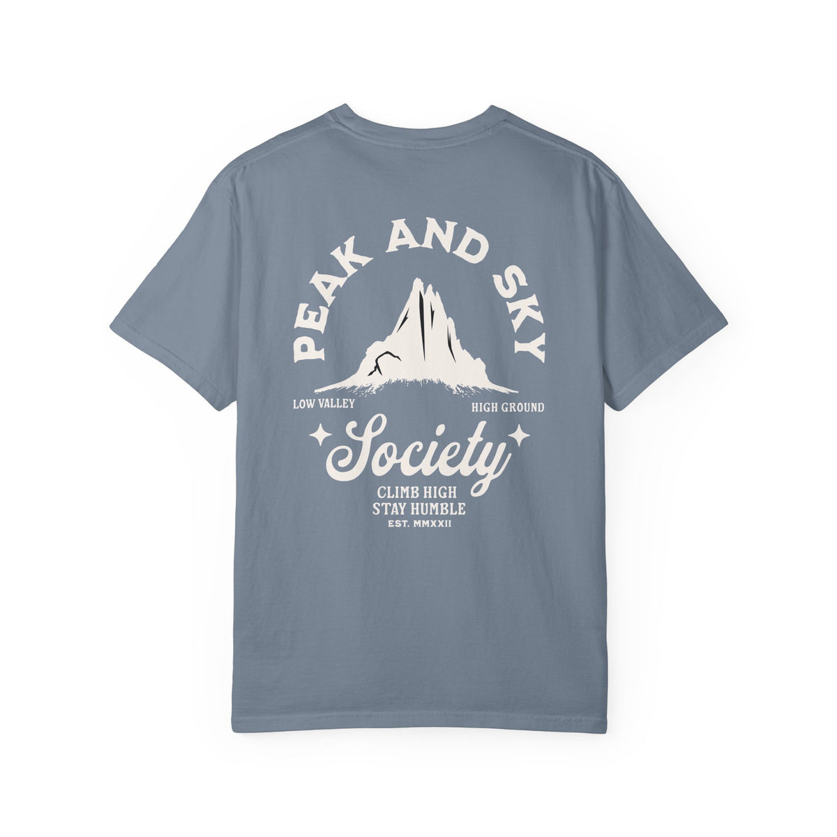 Peak and Sky Society Tee