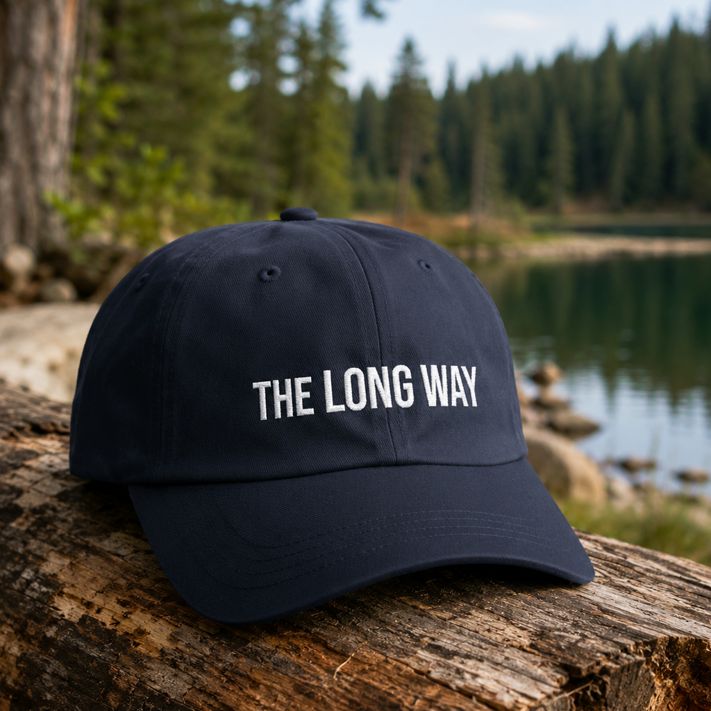 The Long Way Embroidered Classic Hat