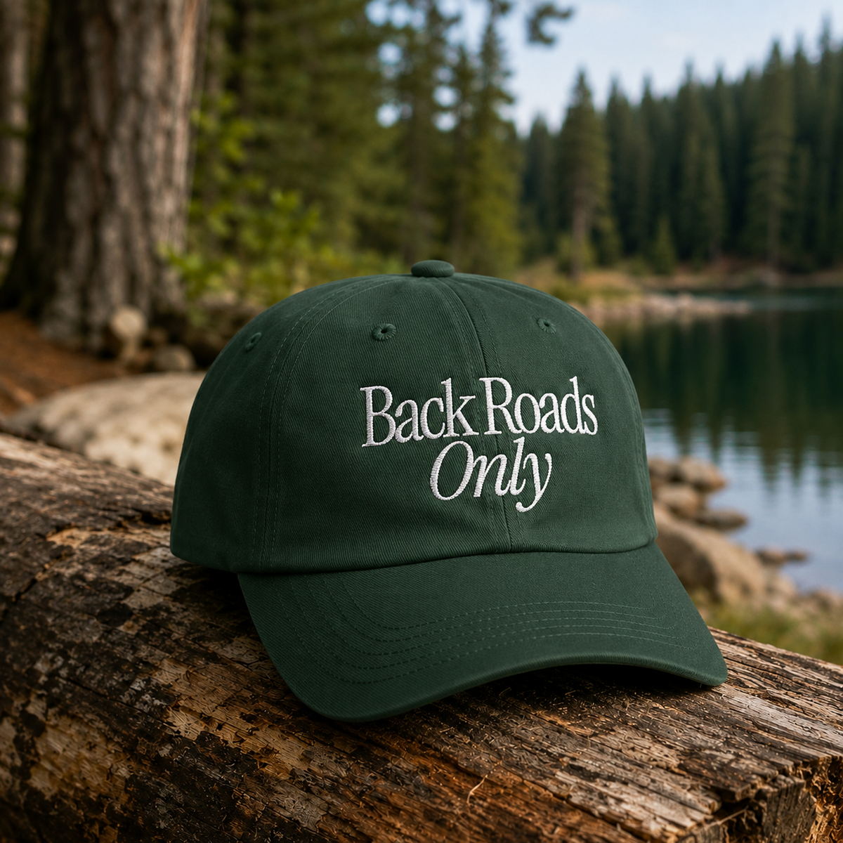 Back Roads Only Embroidered Hat | The Long Way