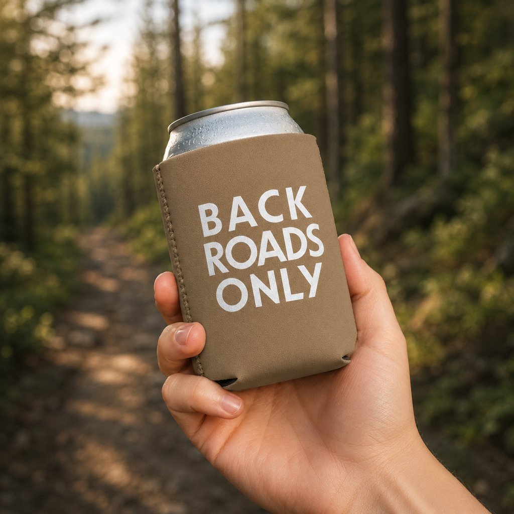 Back Roads Only Koozie | 12 oz