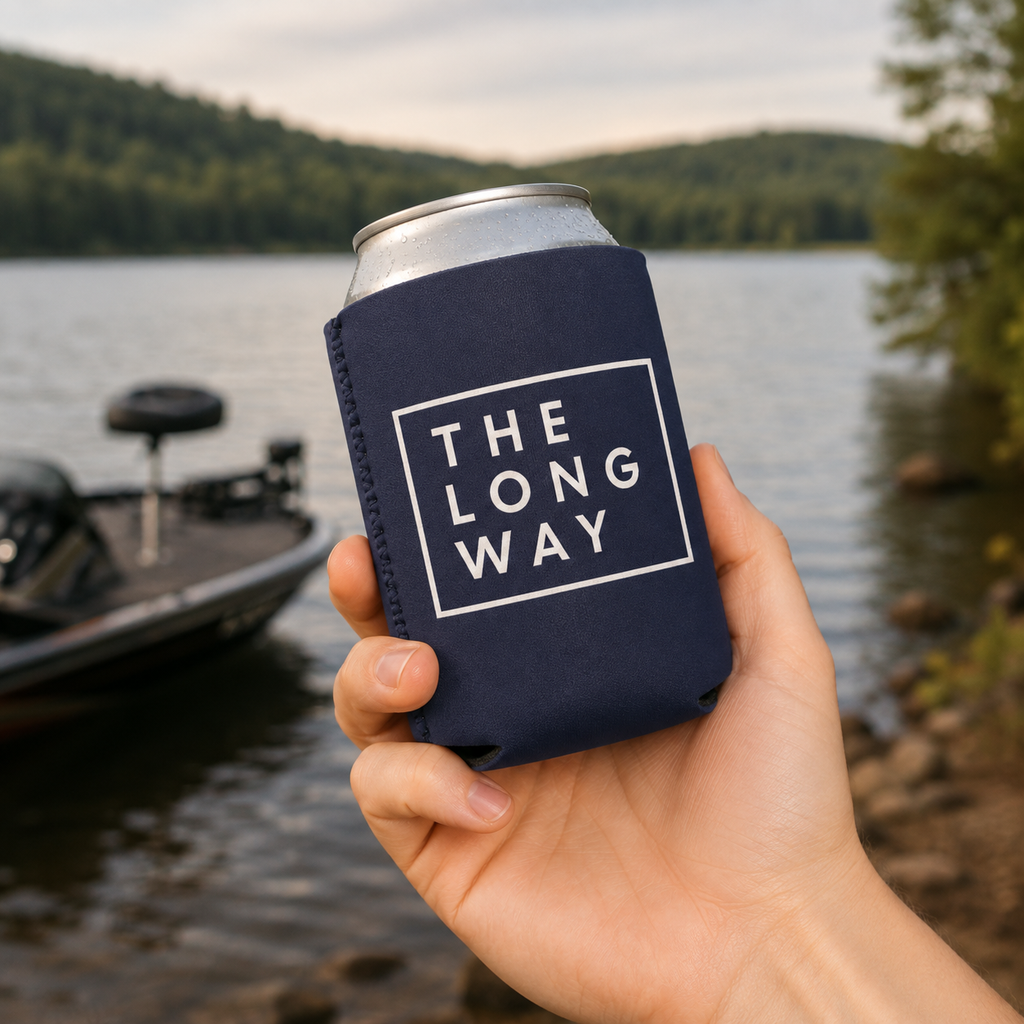 The Long Way Logo Koozie | 12 oz