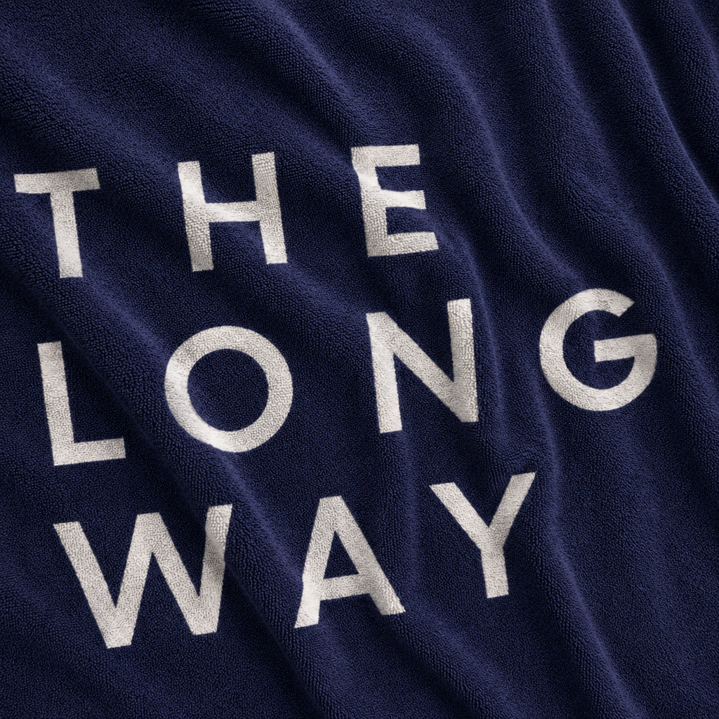 The Long Way Beach Towel | 30" x 60"