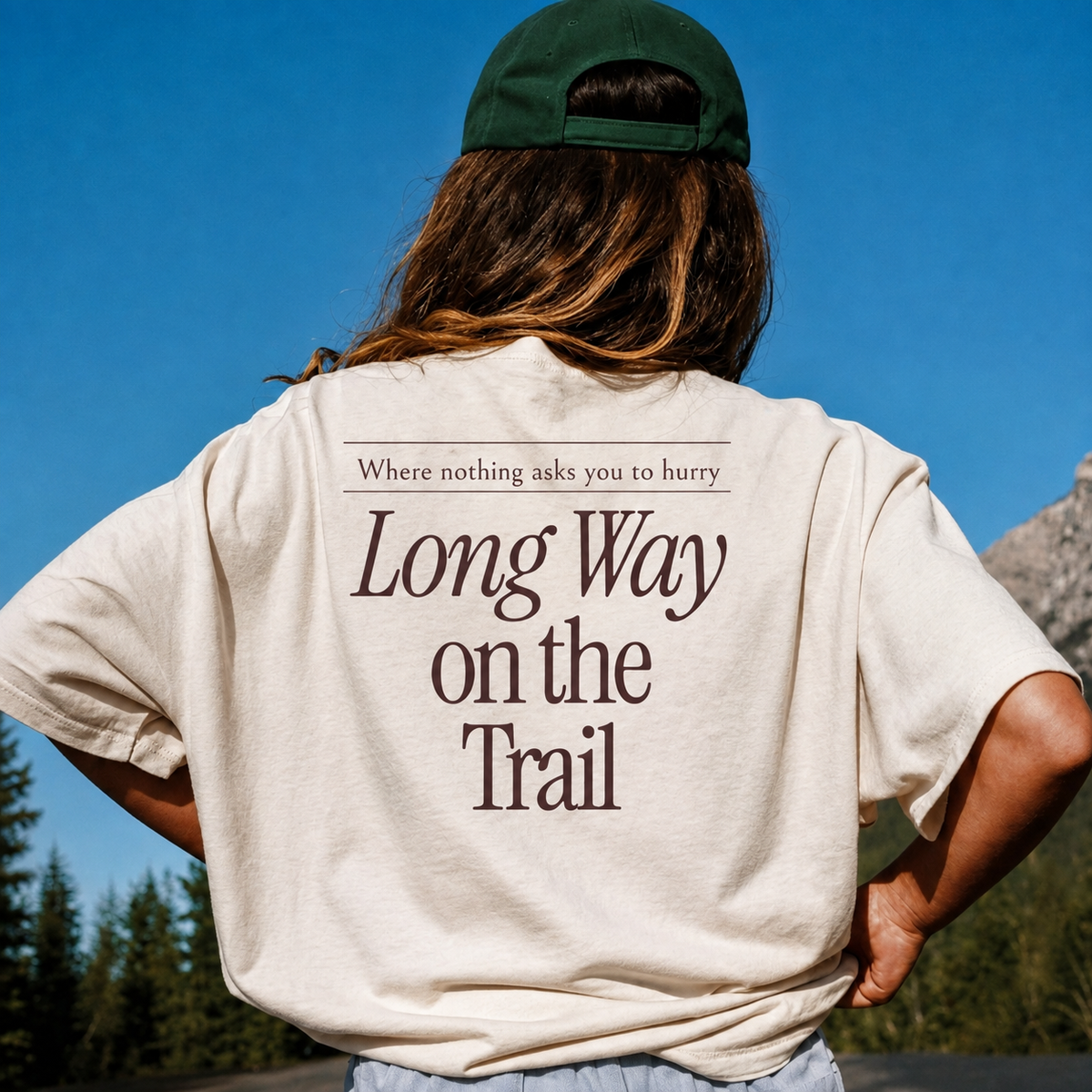 Long Way on the Trail Tee