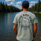 River and Reel Society Fishing Tee