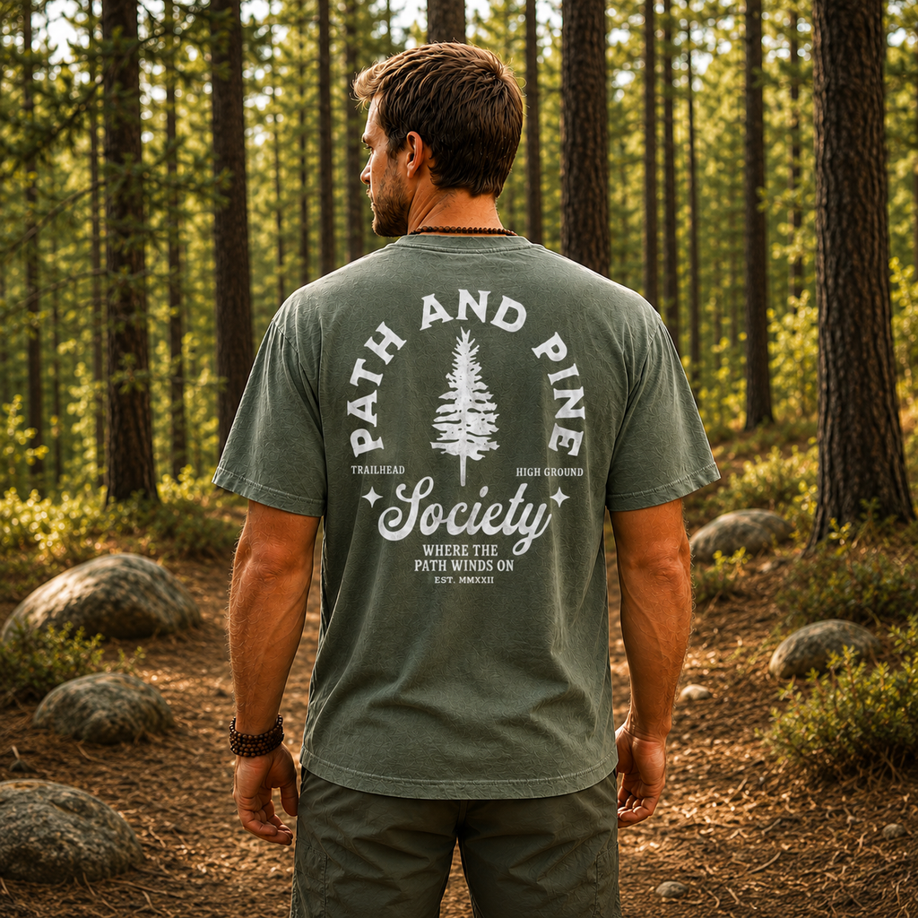 Path and Pine Society Tee