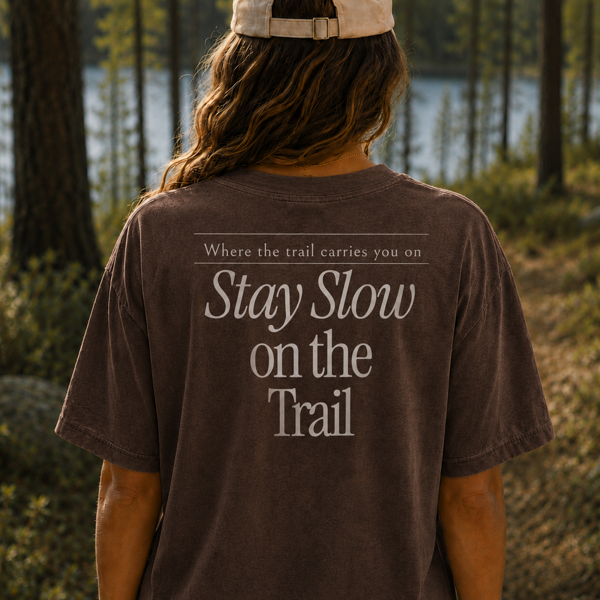 Slow on the Trail Tee