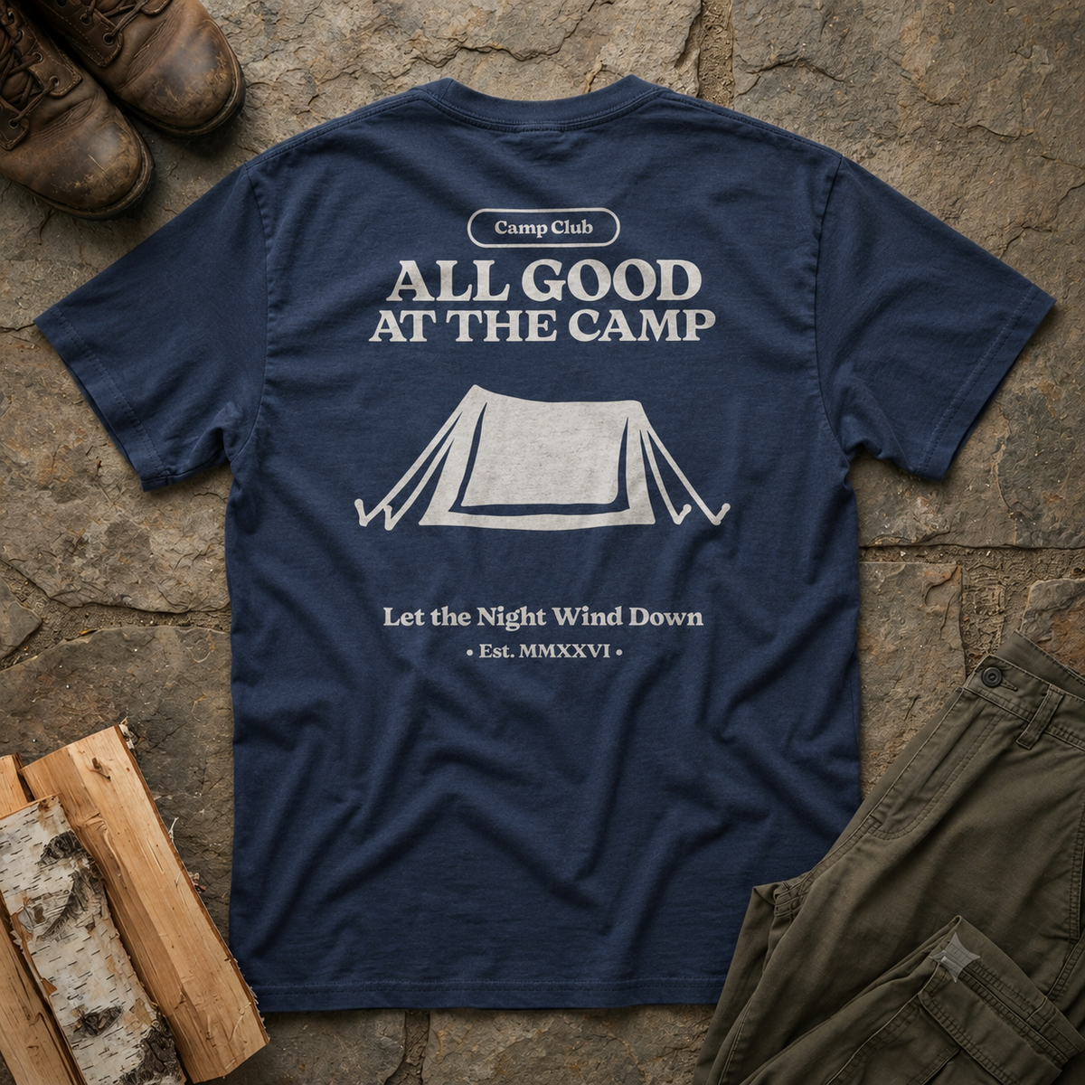 Camp Club All Good Tee