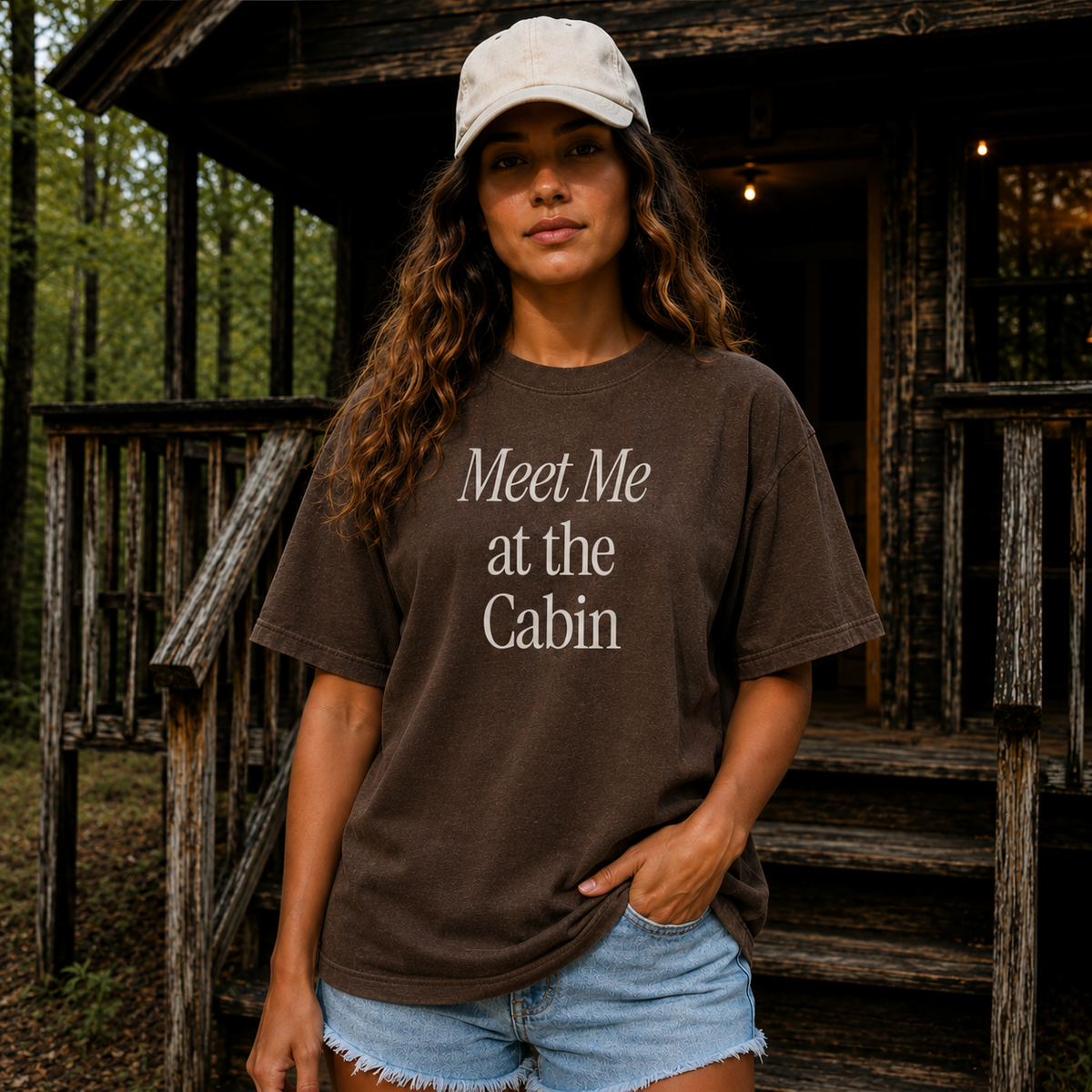 Meet Me at the Cabin Tee